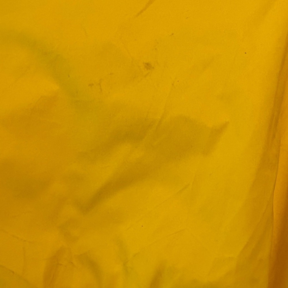 Chris-Craft Vintage Yellow PVC Nylon Rain Jacket Mens Medium Hooded Slicker 7022 - Picture 14 of 14